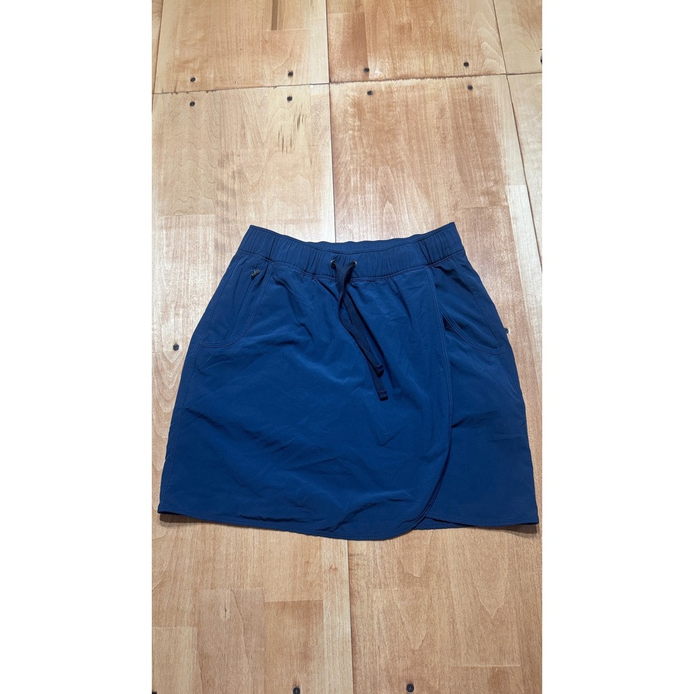 Patagonia Happy Hike Skort Womens XS Navy Blue Wrap Front Active Hiking Skirt‎